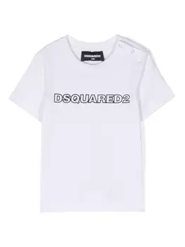 Dsquared2 футболка с логотипом, белый