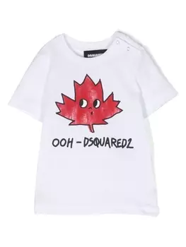 Dsquared2 футболка с логотипом, белый