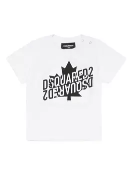 Dsquared2 футболка с логотипом, белый