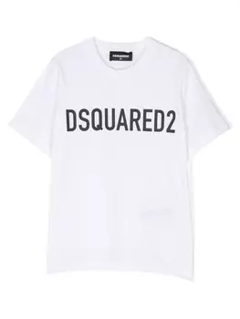 Dsquared2 футболка с логотипом, белый