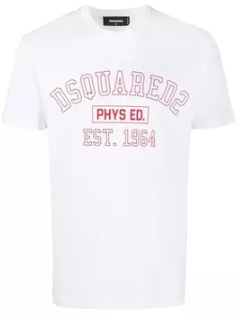 Dsquared2 футболка с логотипом, белый
