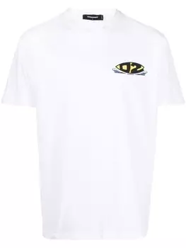 Dsquared2 футболка с логотипом, белый