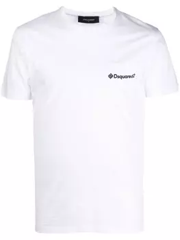 Dsquared2 футболка с логотипом, белый