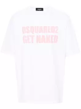 Dsquared2 футболка с логотипом, белый
