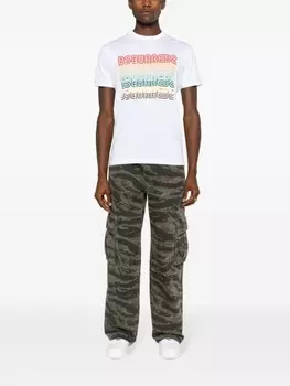 Dsquared2 футболка с логотипом, белый