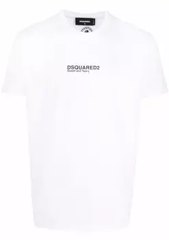 Dsquared2 футболка с логотипом, белый