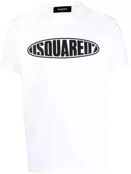 Dsquared2 футболка с логотипом, белый
