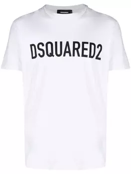 Dsquared2 футболка с логотипом, белый