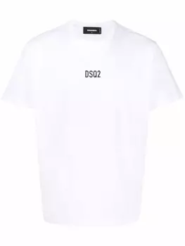 Dsquared2 футболка с логотипом, белый