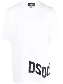 Dsquared2 футболка с логотипом, белый