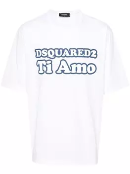 Dsquared2 футболка с логотипом, белый