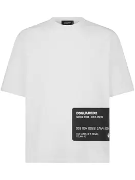 Dsquared2 футболка с логотипом, белый