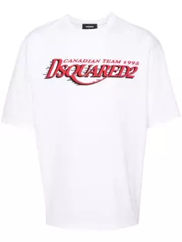Dsquared2 футболка с логотипом, белый