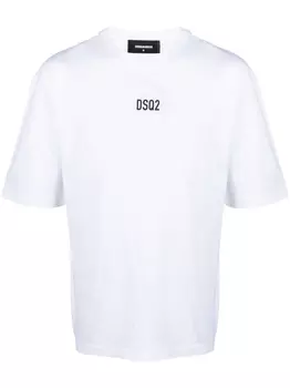 Dsquared2 футболка с логотипом, белый