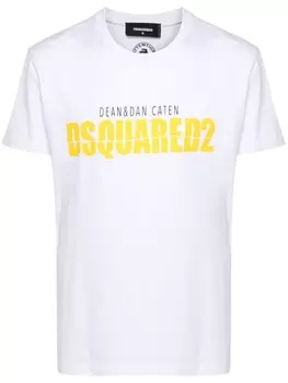 DSQUARED2 футболка с логотипом, белый