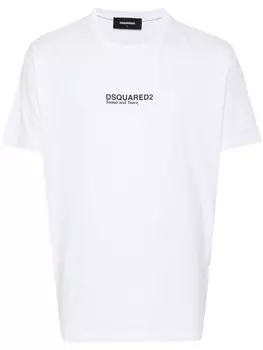 DSQUARED2 футболка с логотипом, белый