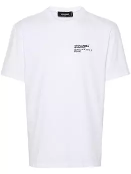 DSQUARED2 футболка с логотипом, белый