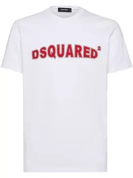 DSQUARED2 футболка с логотипом, белый