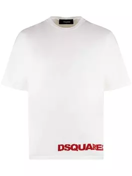 DSQUARED2 футболка с логотипом, белый