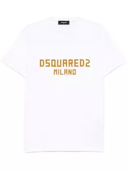 DSQUARED2 футболка с логотипом, белый