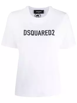 Dsquared2 футболка с логотипом, белый