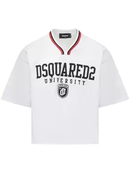 DSQUARED2 футболка с логотипом, белый