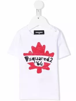 Dsquared2 футболка с логотипом, белый