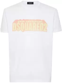 DSQUARED2 футболка с логотипом, белый