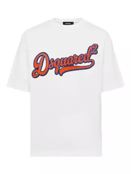 DSQUARED2 футболка с логотипом, белый