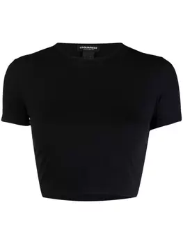 Dsquared2 футболка с логотипом, черный
