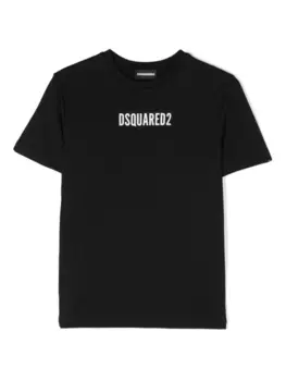 Dsquared2 футболка с логотипом, черный
