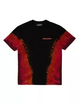 Dsquared2 футболка с логотипом, черный