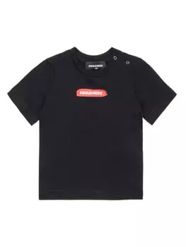 Dsquared2 футболка с логотипом, черный