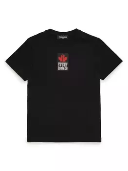 Dsquared2 футболка с логотипом, черный