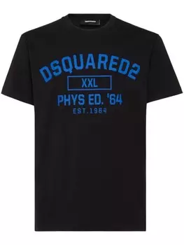 DSQUARED2 футболка с логотипом, черный