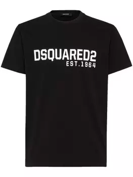 DSQUARED2 футболка с логотипом, черный