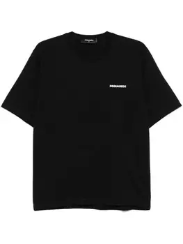 DSQUARED2 футболка с логотипом, черный
