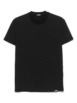 DSQUARED2 футболка с логотипом, черный