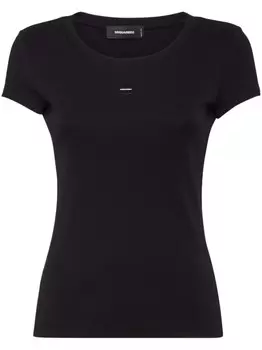 DSQUARED2 футболка с логотипом, черный