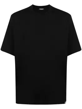 DSQUARED2 футболка с логотипом, черный