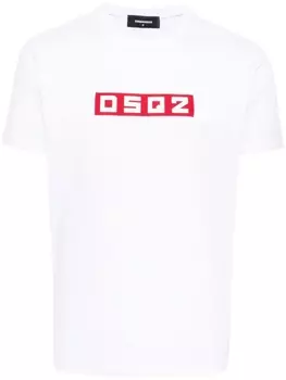 Dsquared2 футболка с логотипом DSQ2, белый