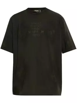 Dsquared2 футболка с логотипом DSQUARED2, черный