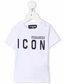 Dsquared2 футболка с логотипом Icon, белый