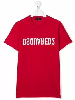 Dsquared2 футболка с логотипом, красный