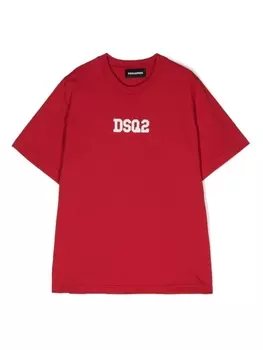 Dsquared2 футболка с логотипом, красный