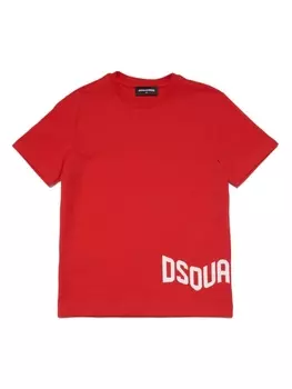 Dsquared2 футболка с логотипом, красный