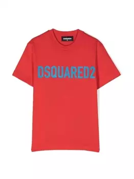 Dsquared2 футболка с логотипом, красный