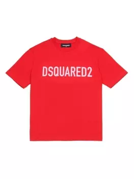 Dsquared2 футболка с логотипом, красный