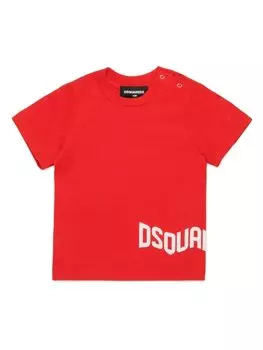 Dsquared2 футболка с логотипом, красный
