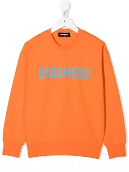 Dsquared2 футболка с логотипом, оранжевый
